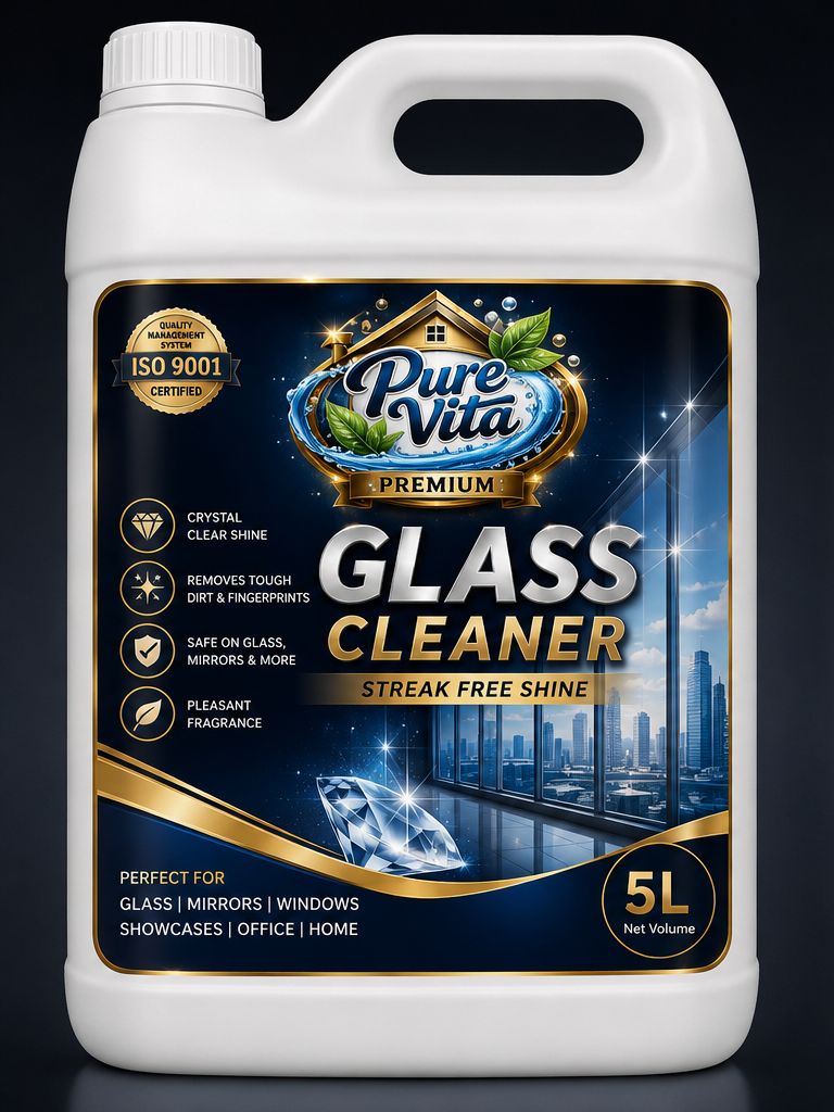 Glass cleaner bottle
